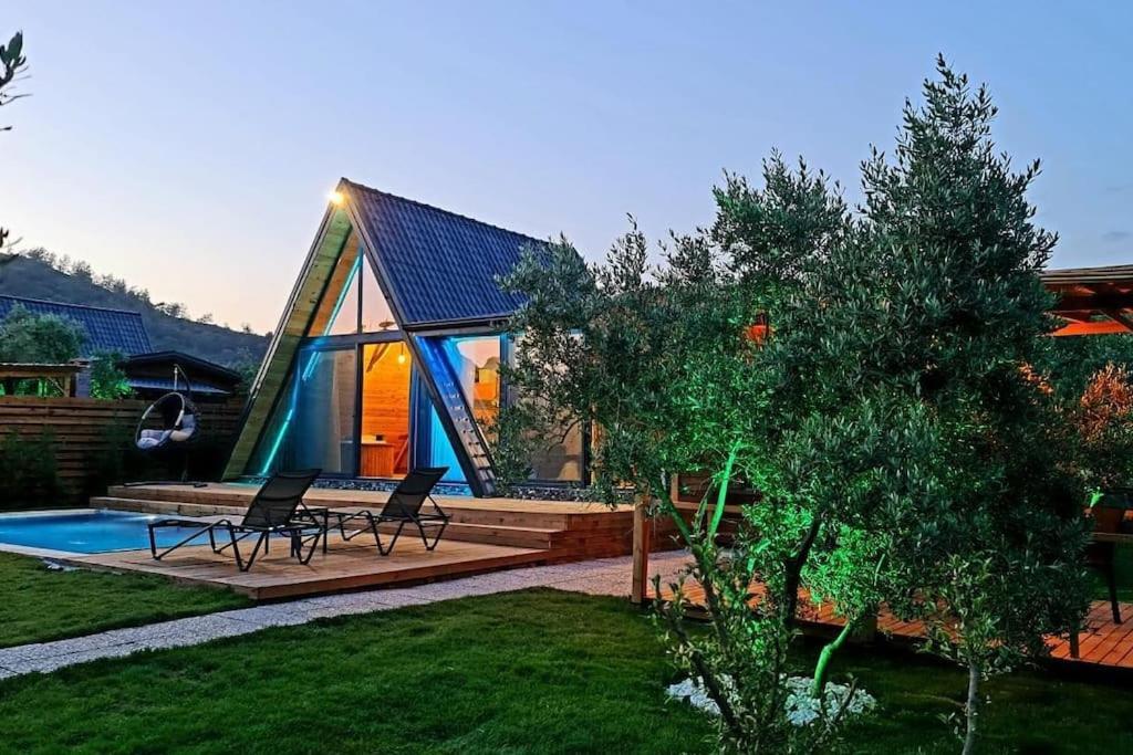 Villa Zeytin Havuzlu Jakuzili 페티예 외부 사진