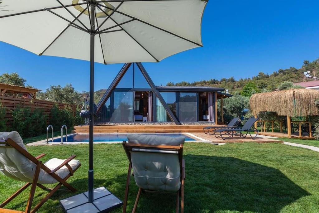 Villa Zeytin Havuzlu Jakuzili 페티예 외부 사진