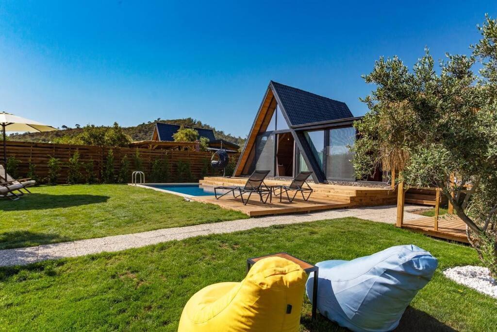 Villa Zeytin Havuzlu Jakuzili 페티예 외부 사진