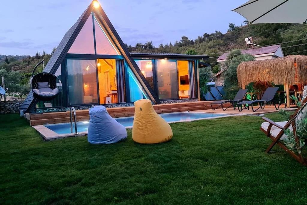 Villa Zeytin Havuzlu Jakuzili 페티예 외부 사진